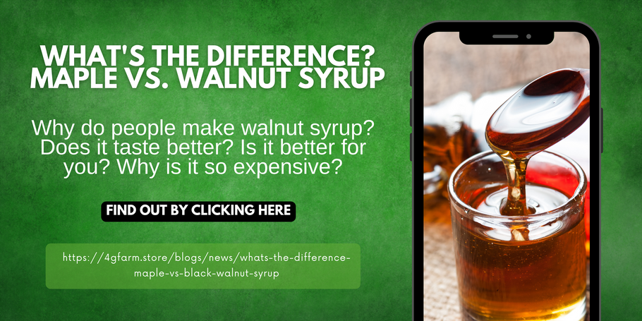 What's the Difference? Maple vs. Black Walnut Syrup