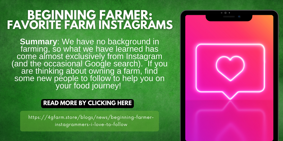 Beginning Farmer: Instagrammers I Love to Follow