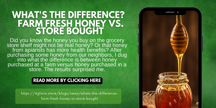 What's the Difference? Farm Fresh Honey vs. Store Bought